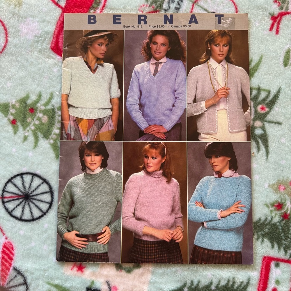 VTG‎ 1983 Bernat Sweater Knitting Patterns VTG patterns and crafts